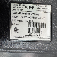 UVP UVGL-50 Handheld UV Lamp image 3
